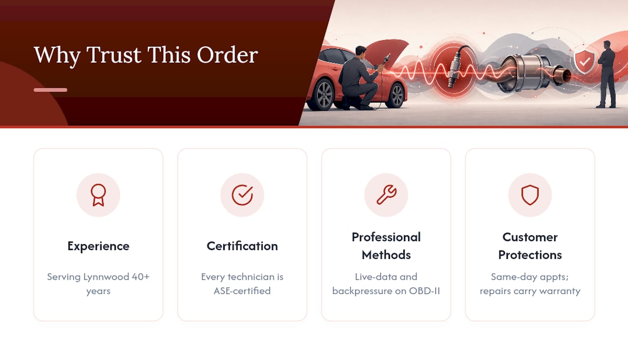 Why Trust This Diagnostic Order? — overview diagram