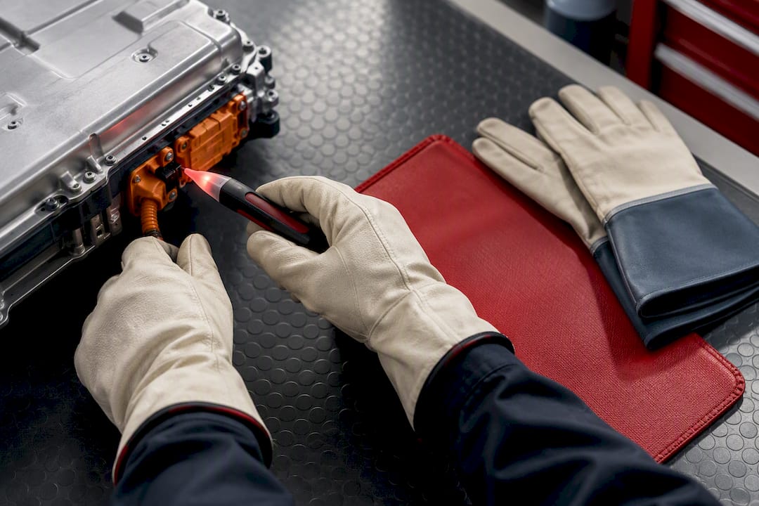 Insulated tools prepared for hybrid high-voltage service